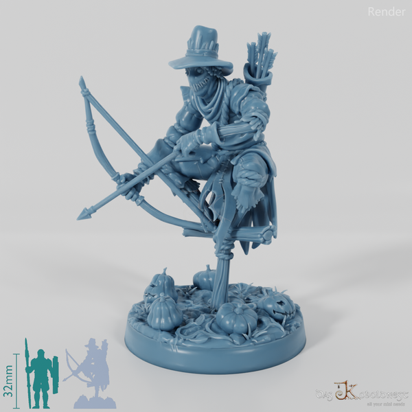 Vogelscheuchen-Bogenschütze 03