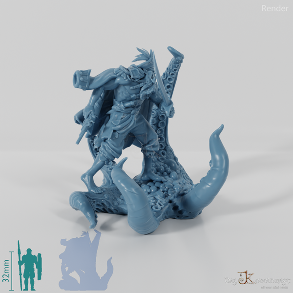 Roar, vernarbter Orkpirat