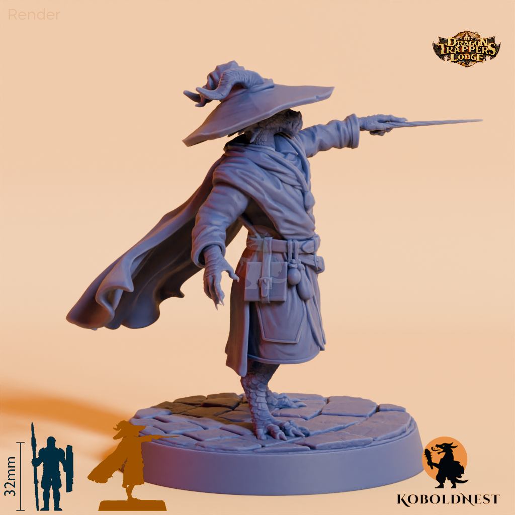 Scrymir, Drachenvolk-Magier