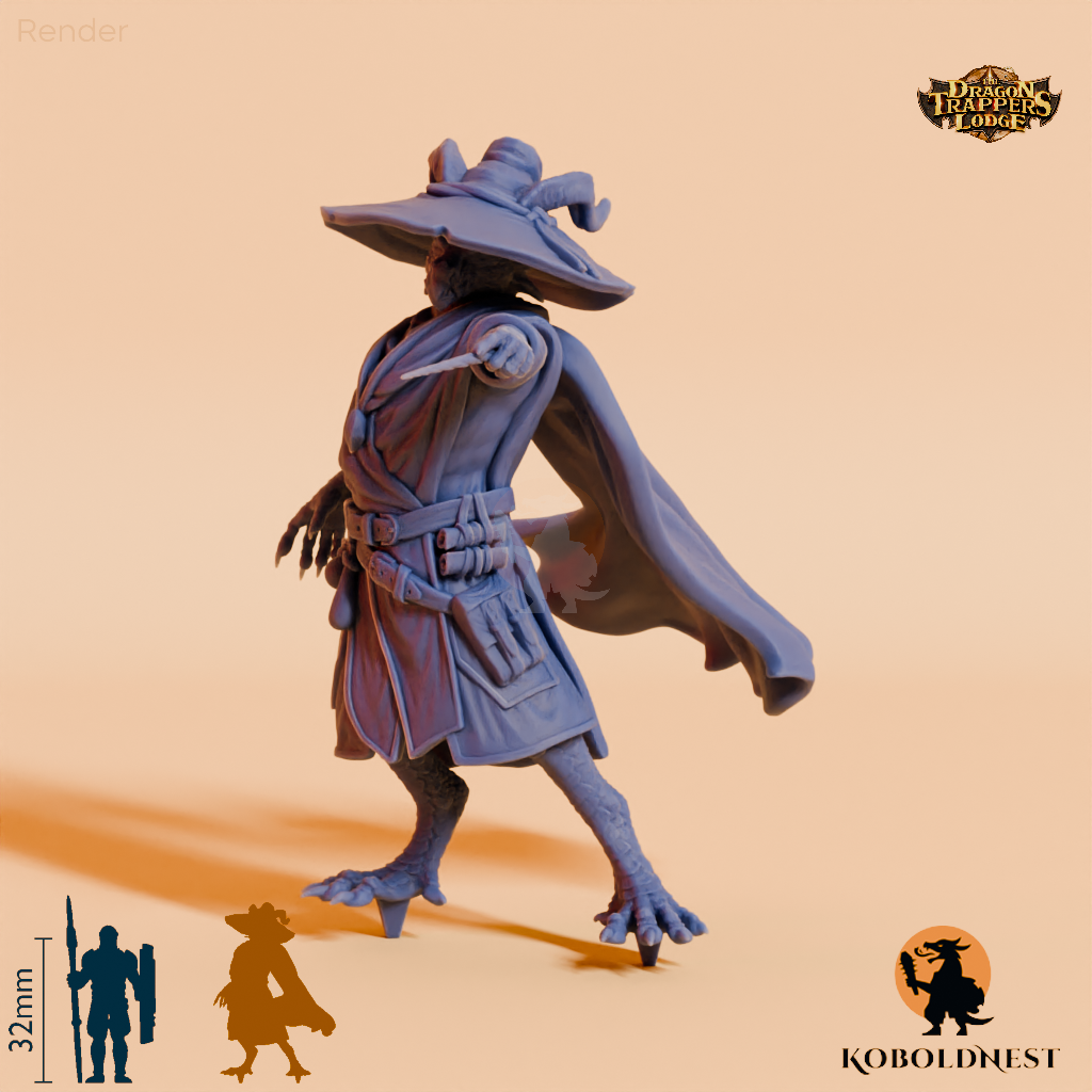 Scrymir, Drachenvolk-Magier