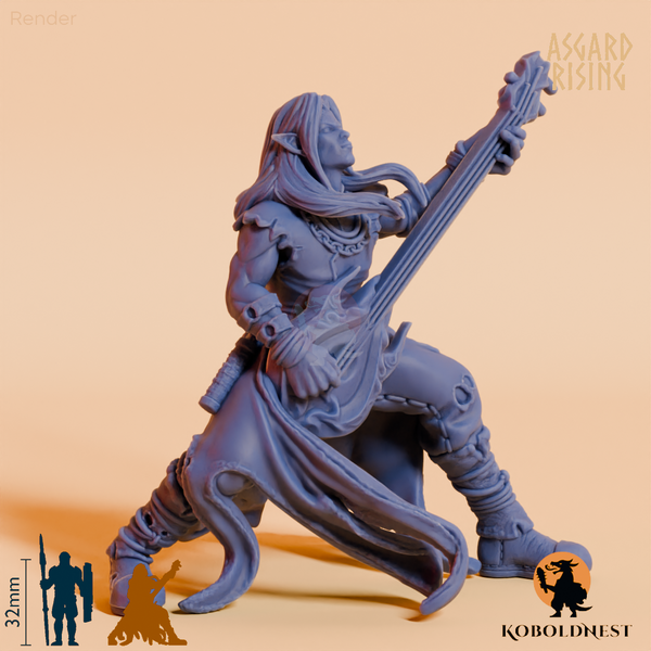 Schattenelf-Barde
