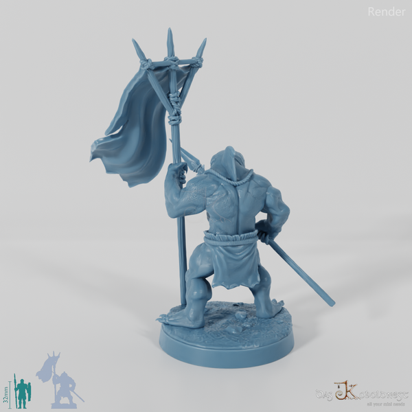 Haivolk-Speerkämpfer - Bannerträger