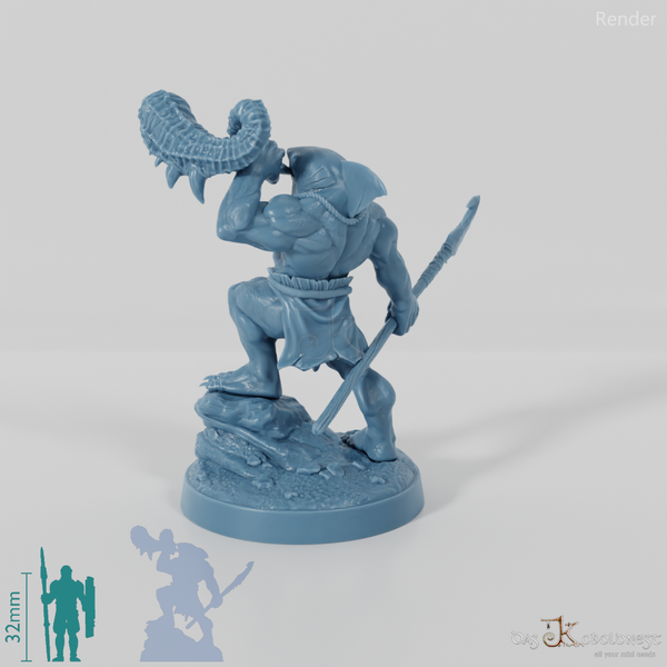 Haivolk-Harpunenkämpfer - Hornbläser