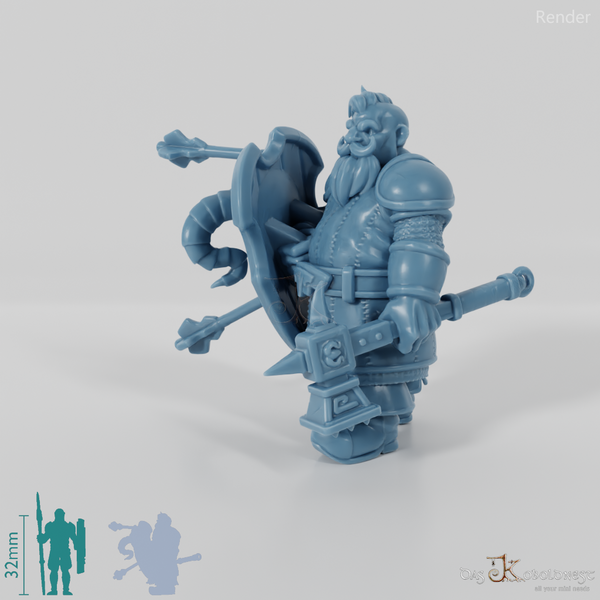 Dwarf Shield Fighter 01