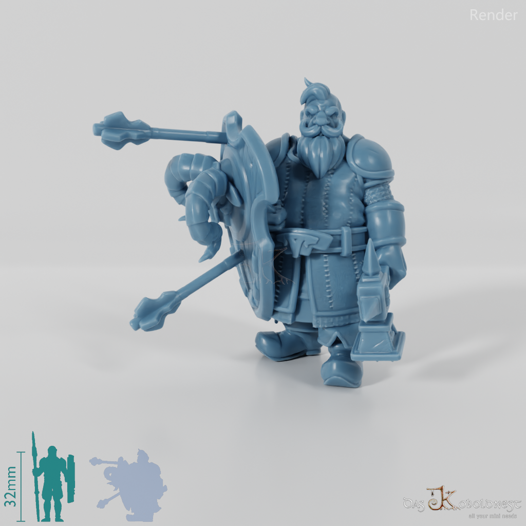 Dwarf Shield Fighter 01