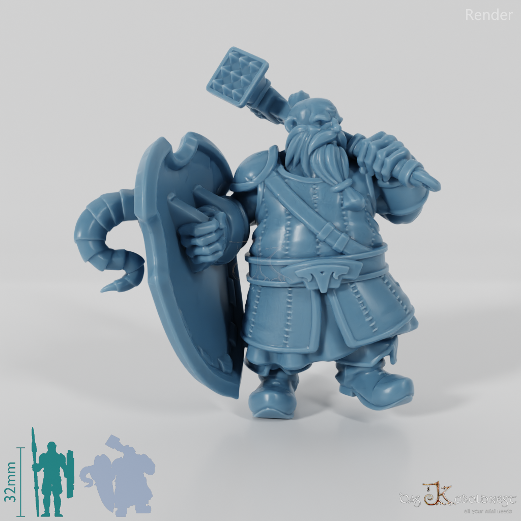 Dwarf Shield Fighter 04