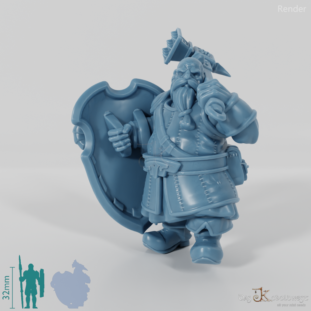 Dwarf Shield Fighter 04