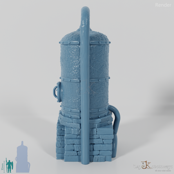 Alkoholherstellung - Einfache Brennblase