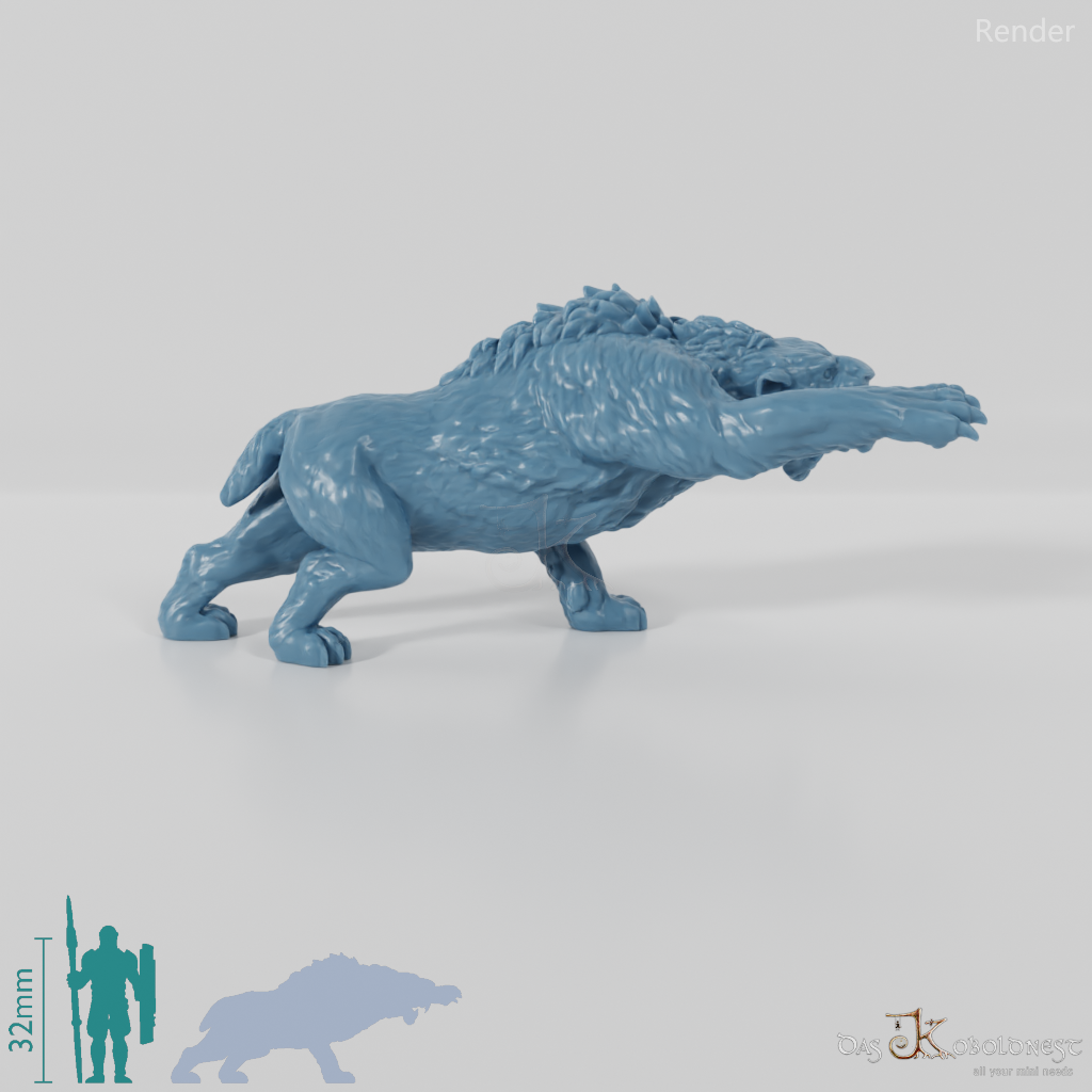 Smilodon 01- StoneAxe Miniatures