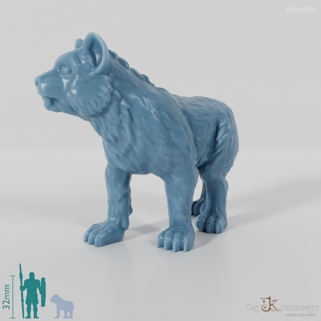 Smilodon 07 (Jungtier) - StoneAxe Miniatures