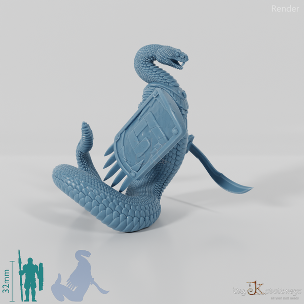 Schlangenvolk-Krieger - Klapperschlange