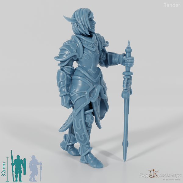 High Elf Greatsword Infantry 02 (ohne Helm)