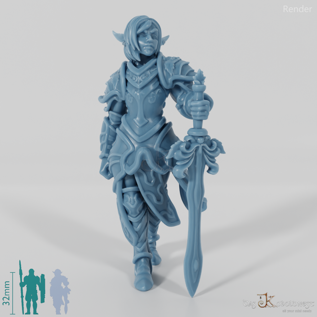 High Elf Greatsword Infantry 02 (ohne Helm)