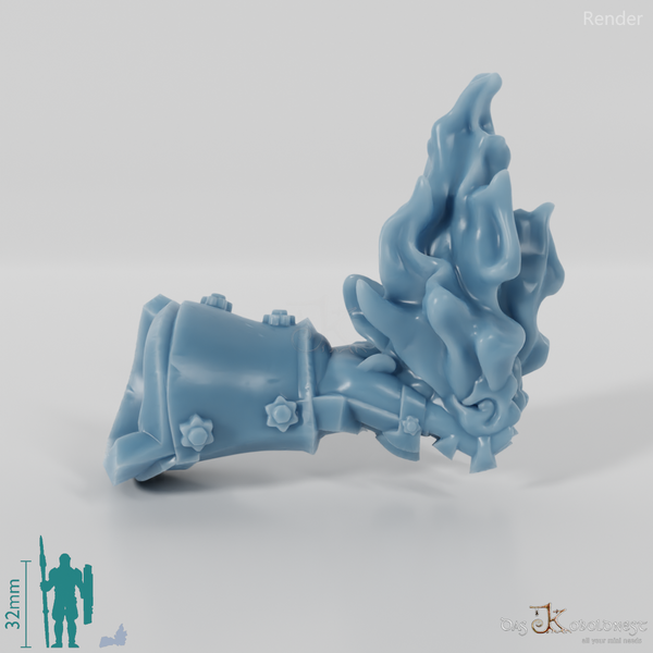 Valiant Battle Mage - Spell - Idle Flame