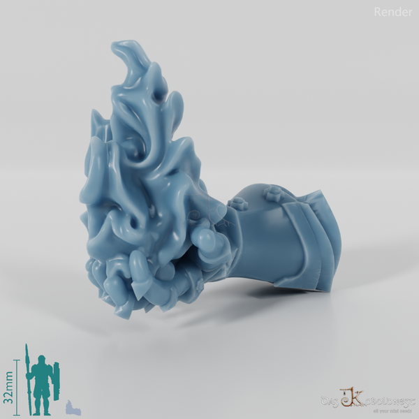 Valiant Battle Mage - Spell - Idle Flame