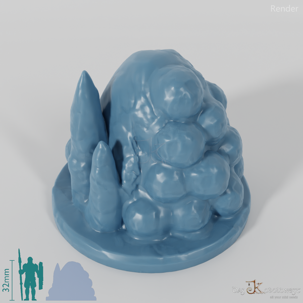 Nest mit Spinneneiern