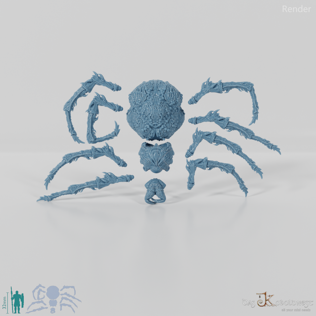 Spinne - Riesige Waldspinne 1 (Modular)