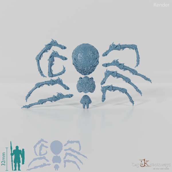 Spinne - Riesige Waldspinne 2 (Modular)