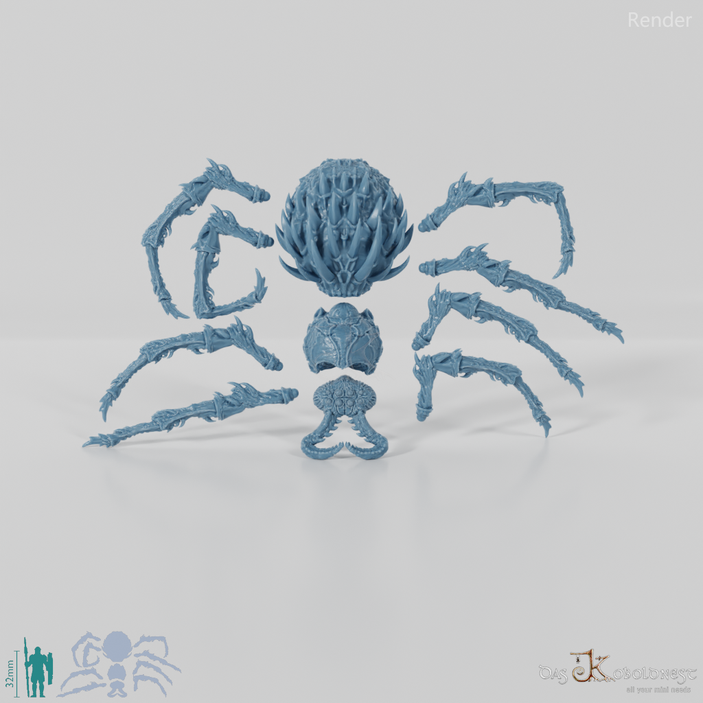 Spinne - Riesige Waldspinne 3 (Modular)