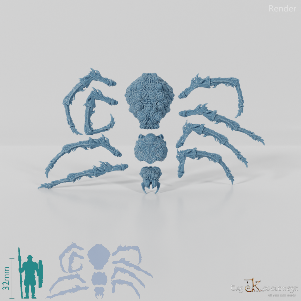 Spinne - Riesige Waldspinne 5 (Modular)