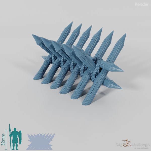 Holzpfostenbarrikade 02