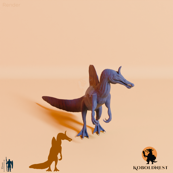 Spinosaurus mirabilis 02 - JJP