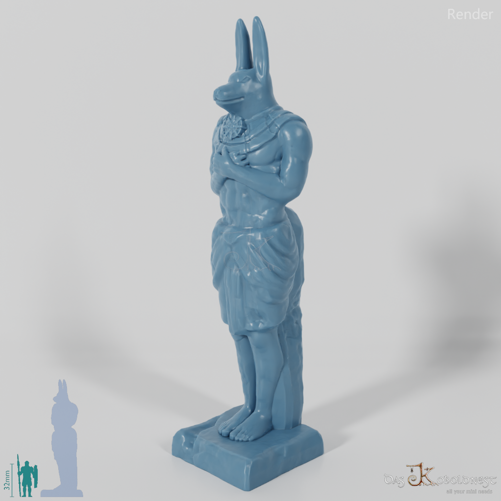 Statue des Anubis