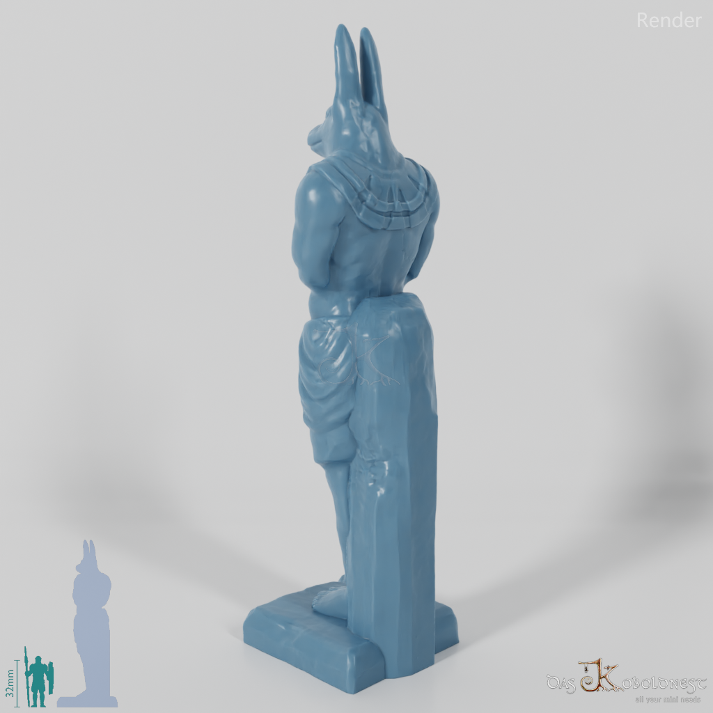 Statue des Anubis