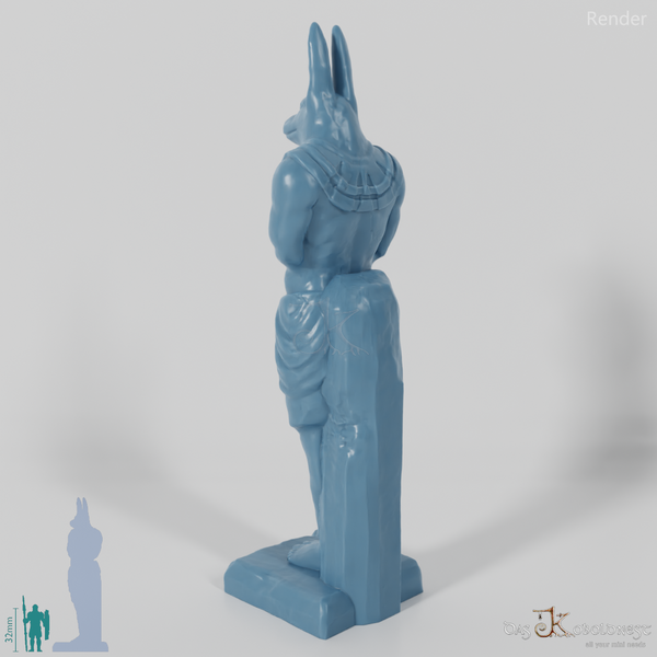 Statue des Anubis