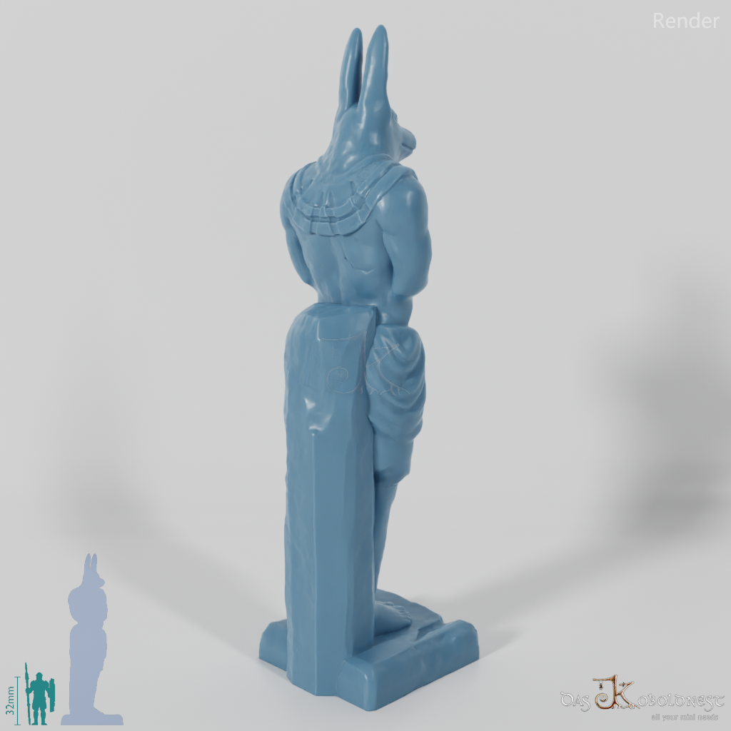 Statue des Anubis