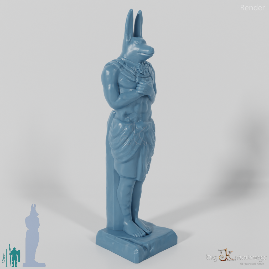 Statue des Anubis