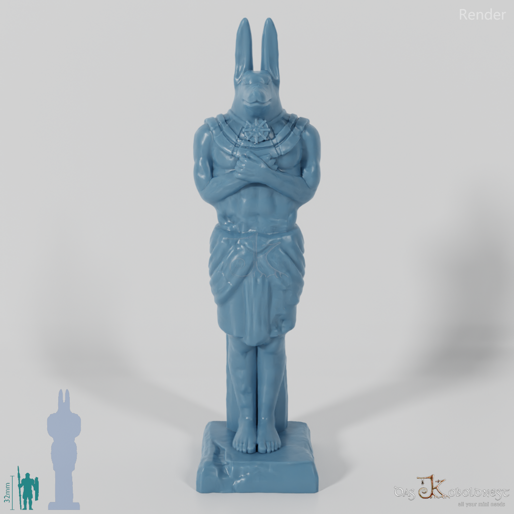 Statue des Anubis