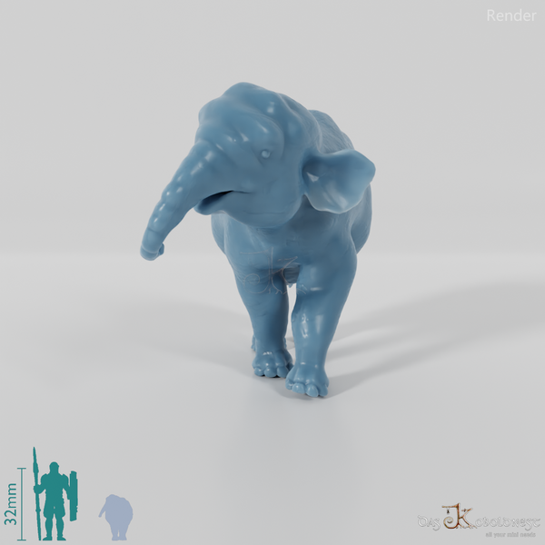 Notiomastodon platensis 05 (Jungtier) - JJP