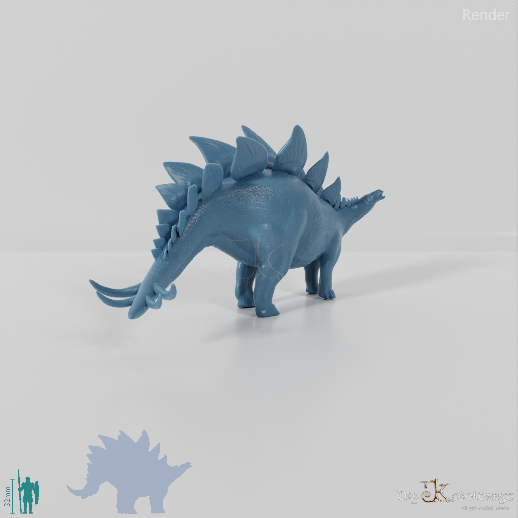 Stegosaurus stenops 01 - JJP