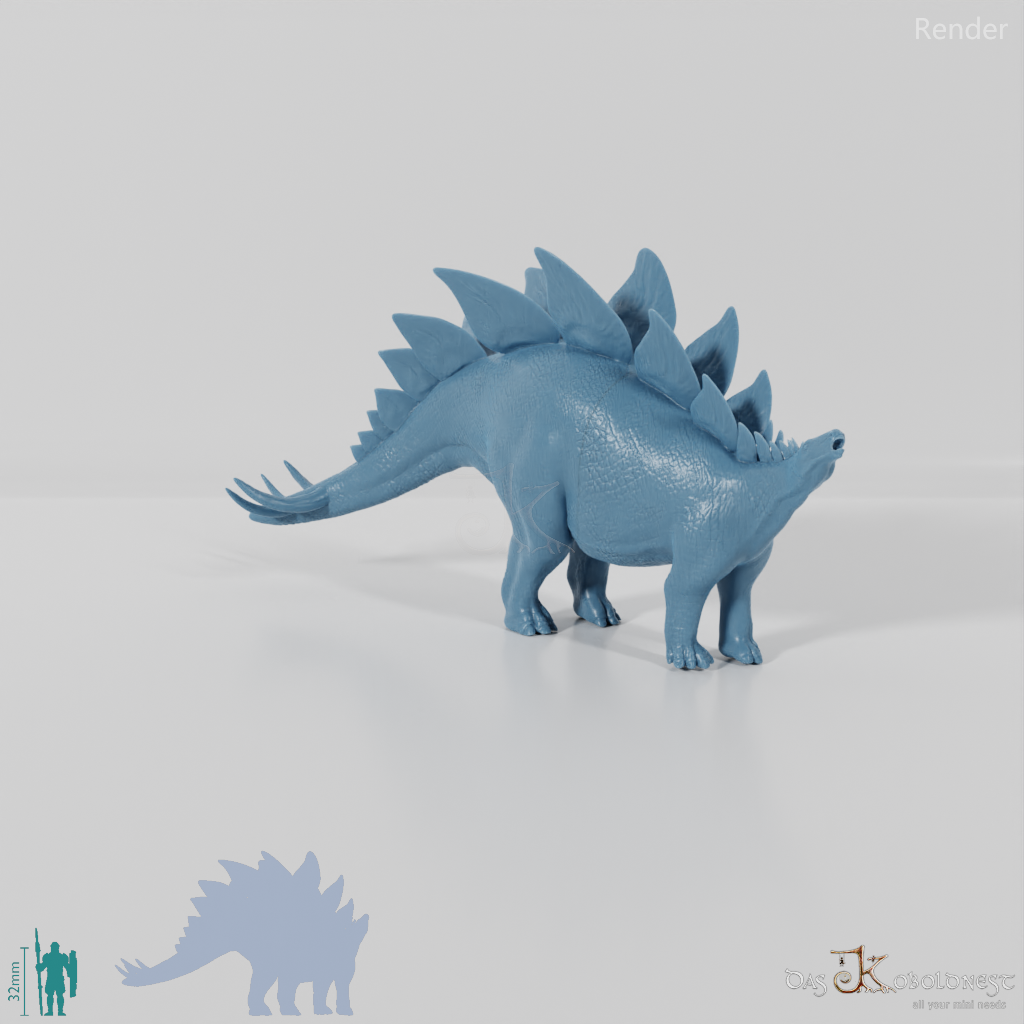 Stegosaurus stenops 01 - JJP