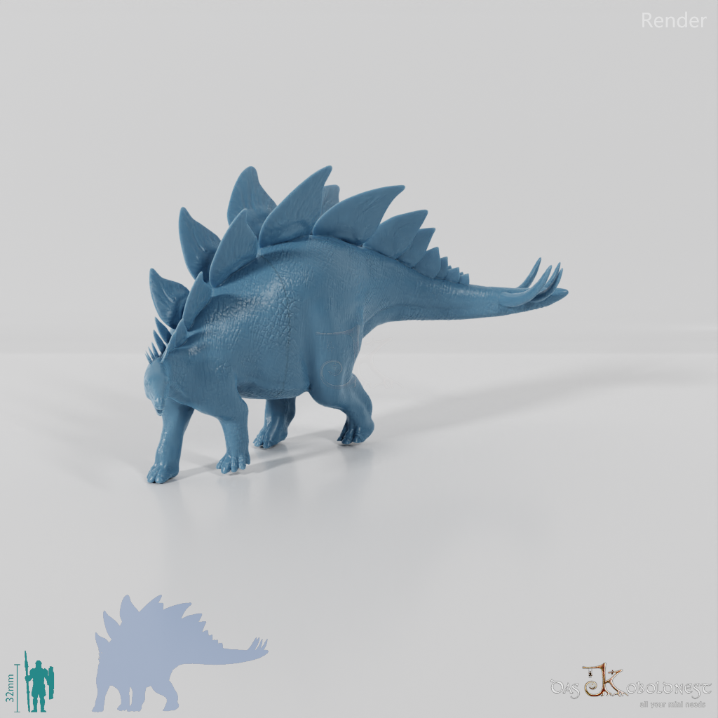 Stegosaurus stenops 02 - JJP