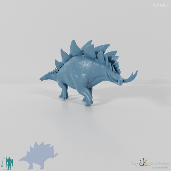 Stegosaurus stenops 02 - JJP