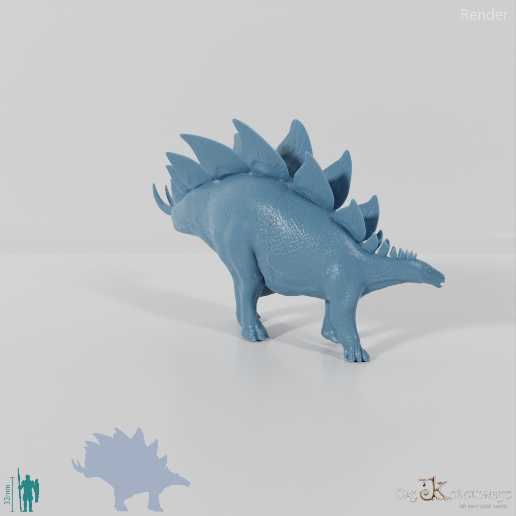 Stegosaurus stenops 02 - JJP