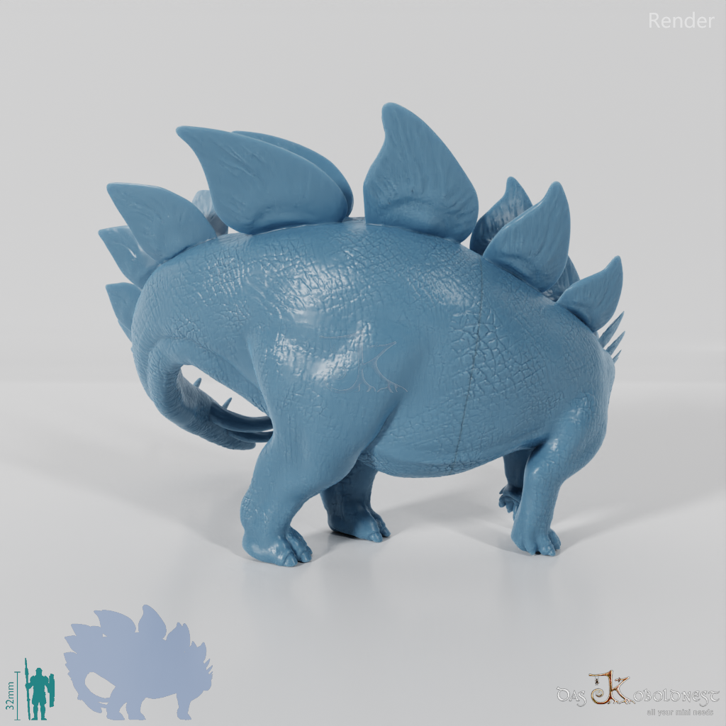 Stegosaurus stenops 04 - JJP