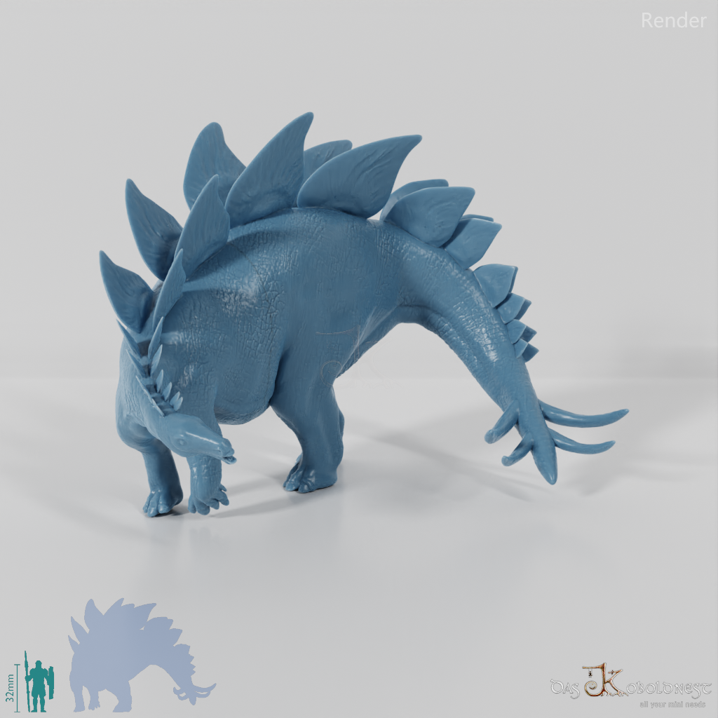 Stegosaurus stenops 04 - JJP