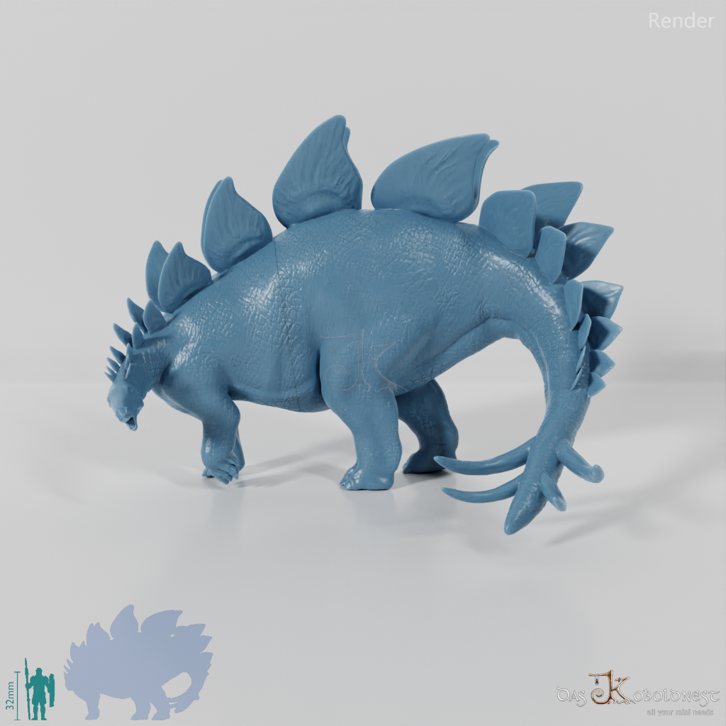 Stegosaurus stenops 04 - JJP