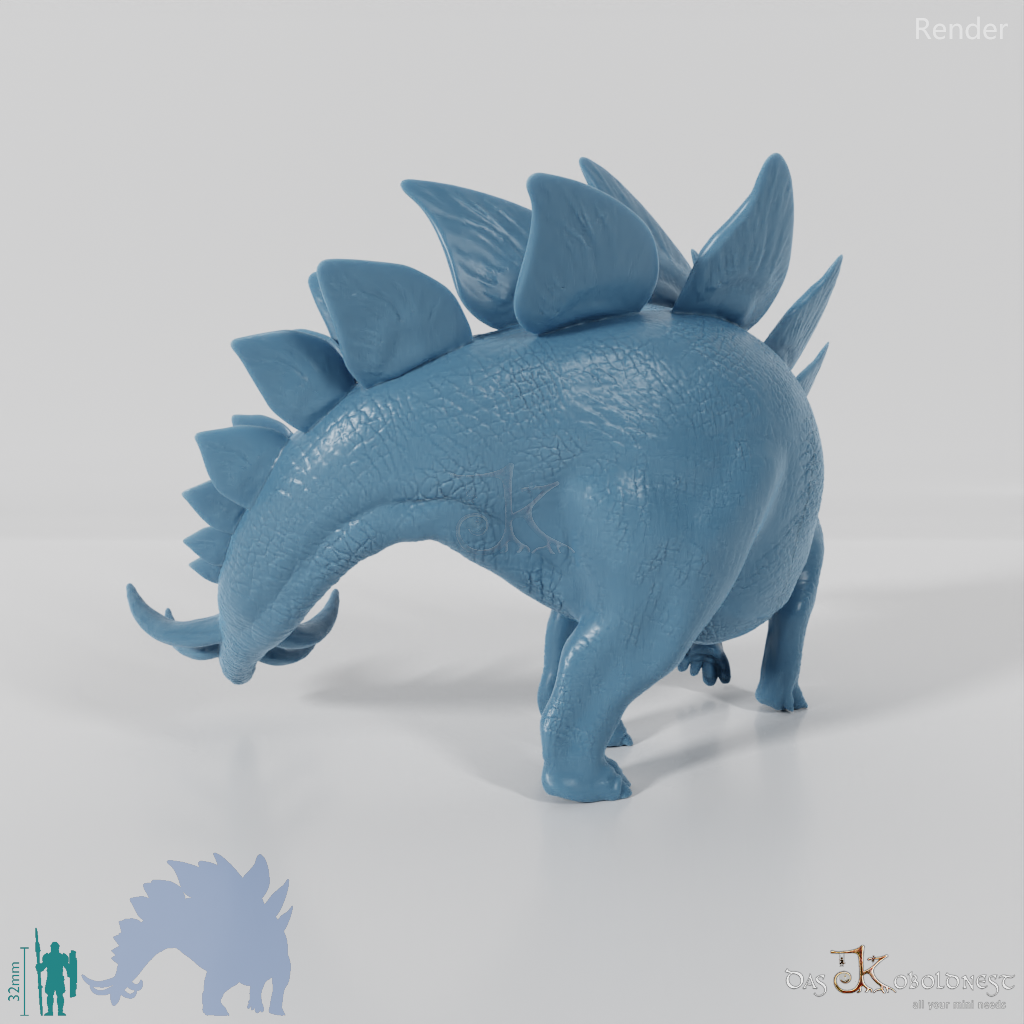 Stegosaurus stenops 04 - JJP