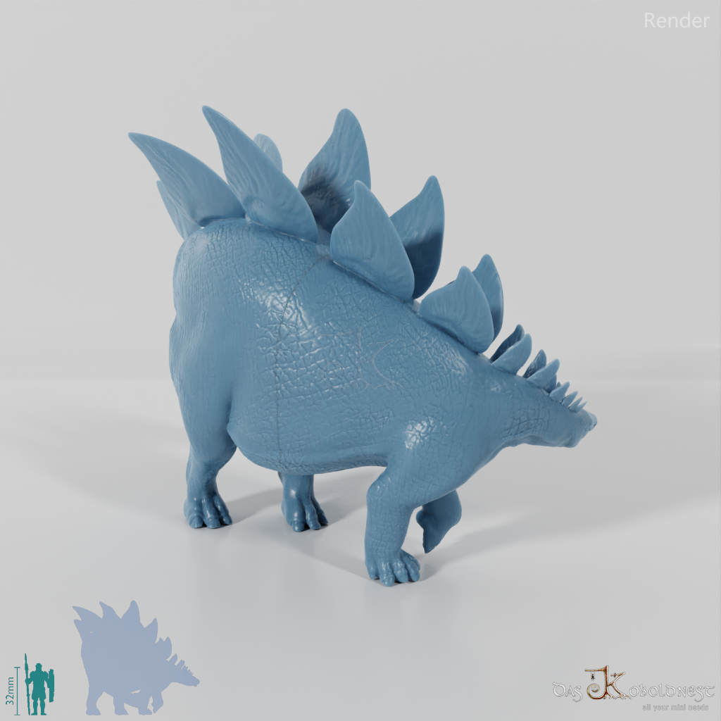 Stegosaurus stenops 04 - JJP