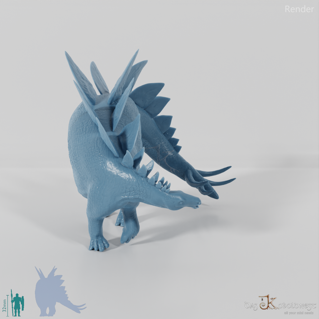 Stegosaurus stenops 04 - JJP