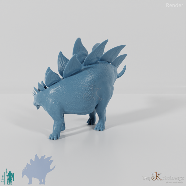 Stegosaurus stenops 05 - JJP