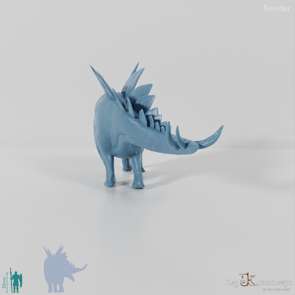 Stegosaurus stenops 05 - JJP