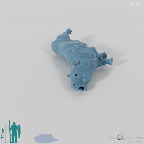 Toxodon platensis 06 (Kadaver) - JJP