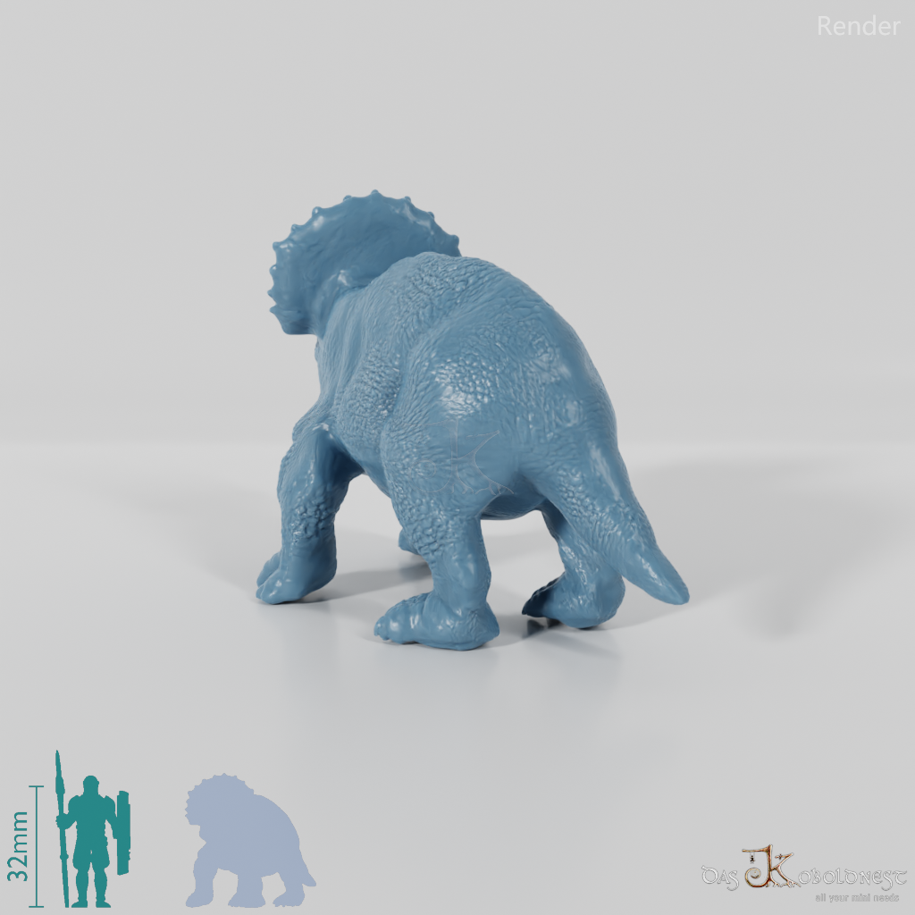 Triceratops horridus 06 (Jungtier) - JJP