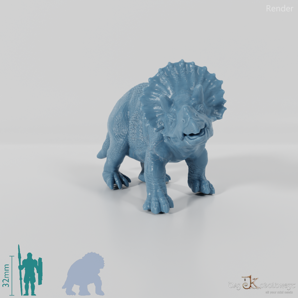 Triceratops horridus 06 (Jungtier) - JJP