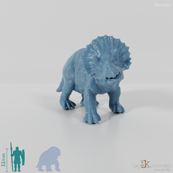 Triceratops horridus 06 (Jungtier) - JJP